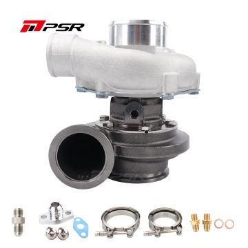 Turbocharger Pulsar PSR 3576 Gen2 .83 2.5" V-Band Inlet 3" V-Band Outlet Ball Bearing