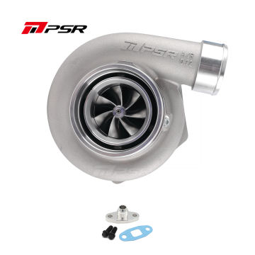 Turbocharger Pulsar PSR PTE 6466E 900HP .96 3" V-band inlet 3" V-band Outlet Ball Bearing