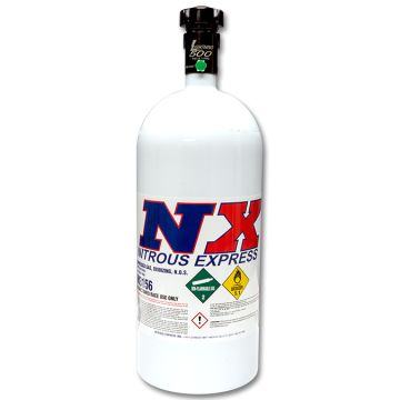 2.25kg (5Lb) Bottle W/ Lightning 500 Valve 5.25 Dia. X 17.64 Tall Nitrous Express NX 11050