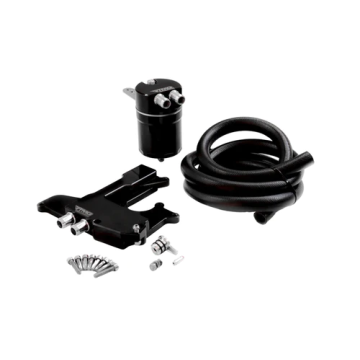 Oil Catch Can Kit Large RTMG Performance for 1.8 / 2.0 TSI - Black 17mm