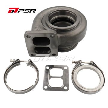 Pulsar PSR 70G Turbine Housing T4 Twin Scroll Inlet V-Band Outlet ( fits 4" OD Tubing ) 1.06 A/R for 6270G / 7170G Turbos