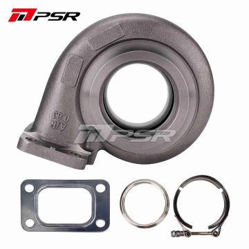 Pulsar PSR 55G Turbinengehäuse T3 Einlass V-Band Auslass 0,83 A/R für 5455G / 5855G / 6255G Turbos