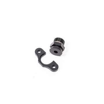 FPR Adapter 8AN ORB 7mm Bore 39mm Spacing M6 Radium Engineering