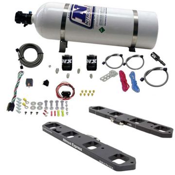 Direct Port Plate System Nitrous Express NX 20958-15 for 5.7 6.1 6.4L Hemi w/15lb Bottle