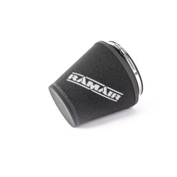 Ramair CC-195-VS-83-BK 83mm ID Neck Large Cone Air Filter with velocity stack