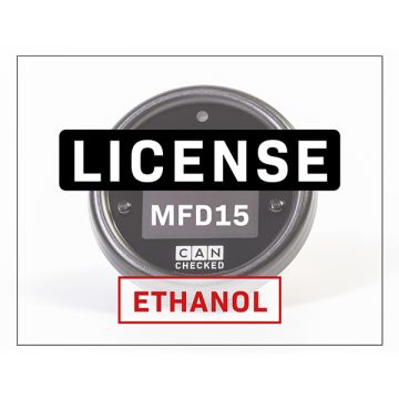 CANchecked License Ethanol for MFD15 