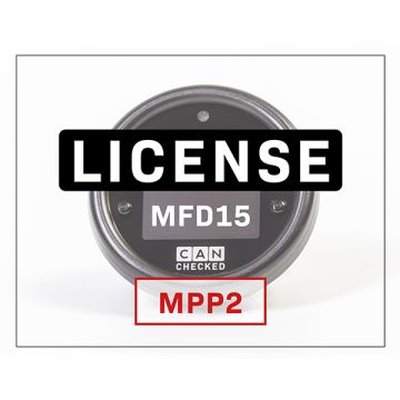 CANchecked License MFD15 MPP2