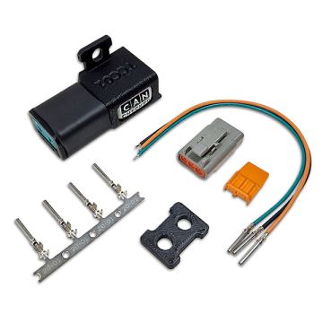 CANchecked TCC01 Thermo Couple Converter & DTM 3-way