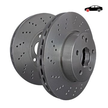 D1648D Premium Bremsscheiben EBC Brakes für Abarth Grande Punto Fiat Grande Punto Abarth