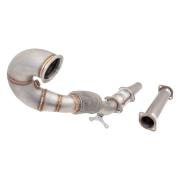 Exhaust system XForce for Volkswagen Golf 2013-2020 GTI MK 7 & 7.5 stainless steel