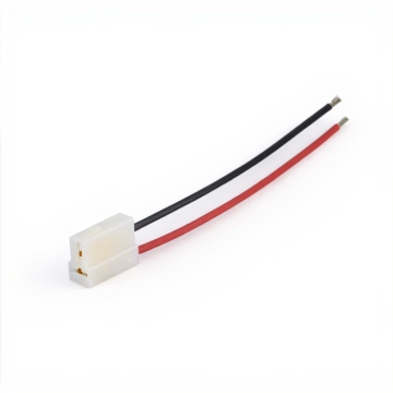 Universeller 2 polig elektrischer Steckverbinder männlich mit kabeln