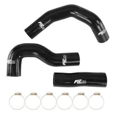 Silicone Intercooler Hose Kit FMIC.EU for Mitsubishi L200 Pajero Triton 2.5TD - Black