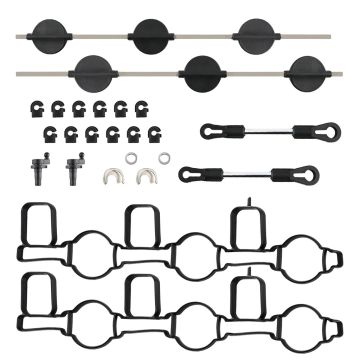 JRspec Intake Manifold Swirl Flap Repair Kit for Audi A4 A5 A6 A8 Q5 Q7 2.7 3.0 TDI