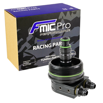 Oil Filter Sandwich Plate Cooler Adapter FMIC.Pro fo BMW E87 E90 E46 N46