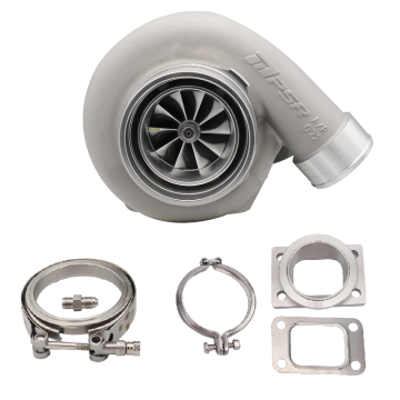 Turbocharger Pulsar PSR 3584 Gen3 1050HP .82 Stainless Steel T3 Inlet 3" V-Band Outlet 