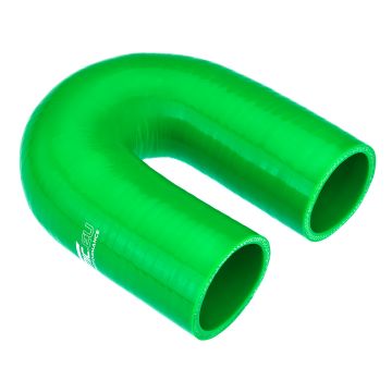 Silicone elbow 180' 45mm Green