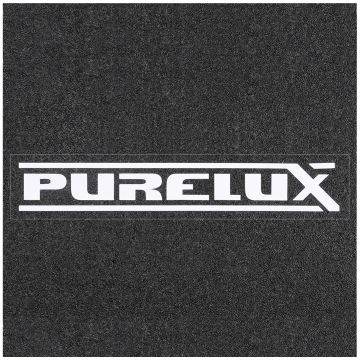 Purelux Aufkleber Weißes Logo 120 x 18 mm