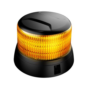 Warning Light Beacon Magnetic Purelux Flash M 12V 24V 21W 120mm