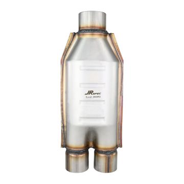 Universal JRSpec Catalytic Converter Euro 2 For Engines 1.6-4.0L 63mm / 51mm Inlet / Outlet 