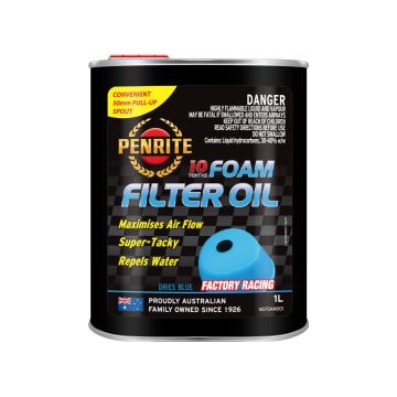 Motorcycle Addtives Penrite 10 Tenths Foam Filter Oil (Liquid) 1L
