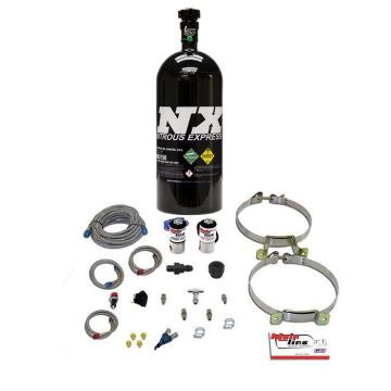 Nitrous Express Mainline EFI Single Nozzle System mit 10Lb Schwarz Flasche ML2000B