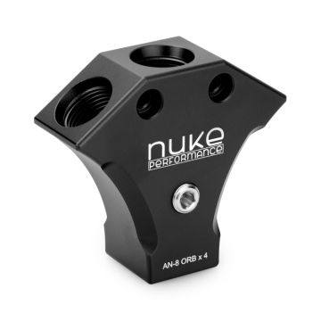 Nuke Performance X-Block Adapter Fitting AN-8 ORB (4x)