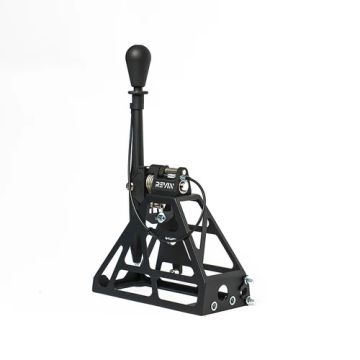 Revin Schaltwegverkürzung für Audi / Seat / Skoda / VW (02A / 02J früh) Top Mount Schwarz