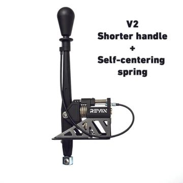 Revin Schaltwegverkürzung für BMW Race Version V2 ( E30 / E34 / E36 / E39 E46 / E8X / E9X etc. ) Schwarz