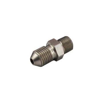 Adapter fitting Turbosmart 1/8 NPT AN4 stal nierdzewna