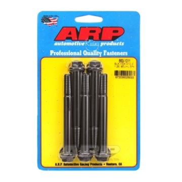 ARP Bolts 663-1011 M10 x 1.25 x 90 Sechskantschrauben schwarz oxidiert