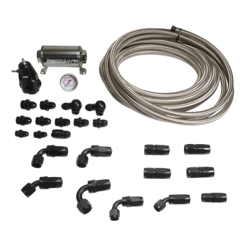8AN CPE Stainless Plumbing Kit DeatschWerks for BMW 3-Series E36 E46 1992-2006
