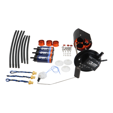 X3 Kraftstoffpumpenmodul mit DW400 Pumpen DeatschWerks für GM Truck 2005-2018