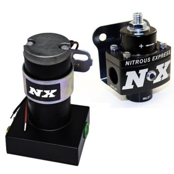 NX Schwarze Pumpe mit NX Billet nicht Bypass-Regler Nitrous Express NX 15953