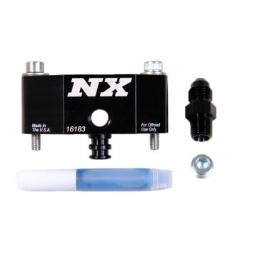 Billet Fuel Rail Adapter für Ford 4.6L 5.4L 2V 4V 1999-2004 Nitrous Express NX 16183