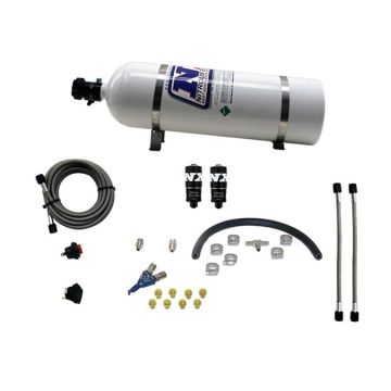 EFI Single Nozzle Piranha System 35-50-75Hp mit 15Lb Bottle Nitrous Express NX 20001-15
