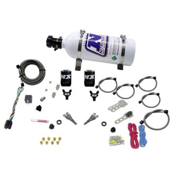 Dual Nozzle Nitrous System mit 5Lb Flasche für GM TBI ALL (50-75-100-125HP) Nitrous Express NX 20218-05