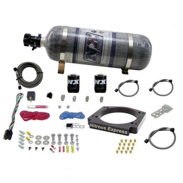 Adapterplatte System 112mm mit 12Lb Carbonflasche für GM Fahrzeuge Nitrous Express NX 20917-12