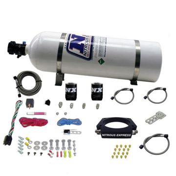 LS 90mm-Plattensystem mit 15Lb-Flasche für GM-Fahrzeuge Nitrous Express NX 20934-15