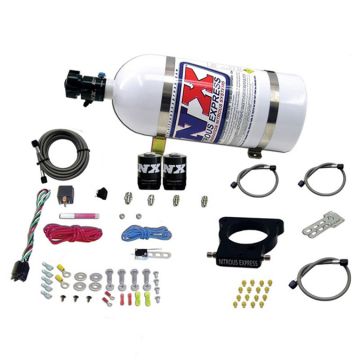 3-Schrauben-Lachgas-Plattensystem mit 10Lb-Flasche für GM LS Nitrous Express NX 20935-10