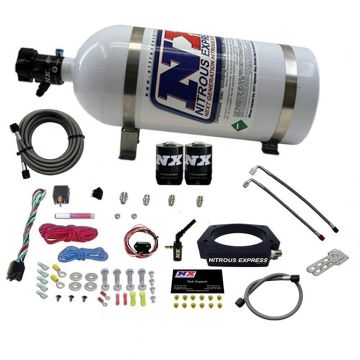 Nitrous Plate System with 10Lb Bottle for GM 6.2L Truck 2014+ Nitrous Express NX 20937-10