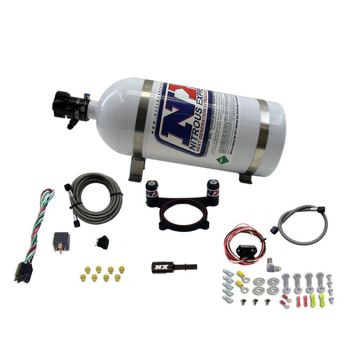 Plate System with 10Lb Bottle for Ford Coyote 5.0L / Godzilla 7.3 Nitrous Express NX 20948-10