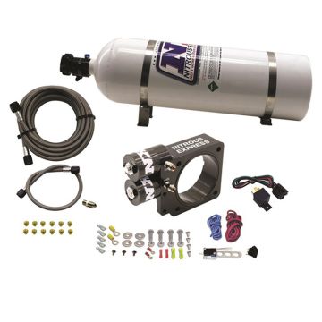 Nitrous Plate System with 15Lb Bottle for Ford Pushrod Style Engine 5.0L Nitrous Express NX 20955-15