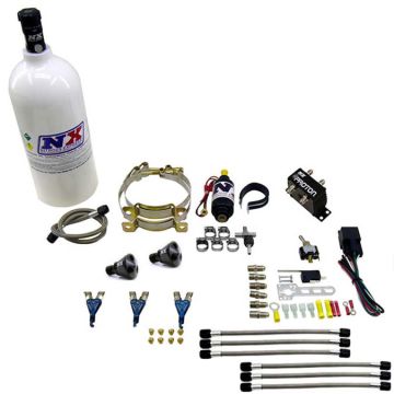 Three Cylinder Proton System mit 2.5Lb Flasche Nitrous Express NX61027-2.5P