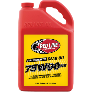 Gear Oil GL-5 Red Line 75W90NS 3.78L RD-58305