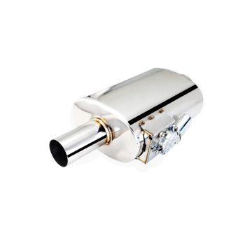 Oval body muffler XForce with Varex system 15,24cm x 25,4cm x 38,1cm