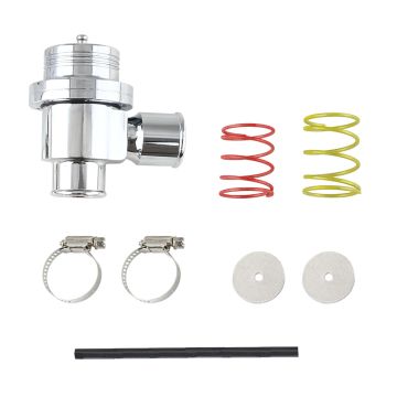 Universal DV dump valve Silver 34mm