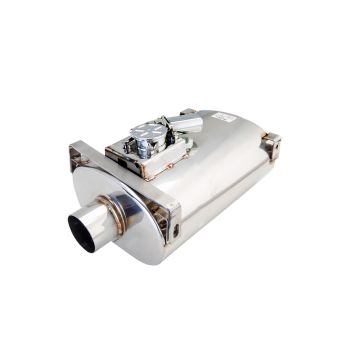 Ovaler Schalldämpfer XForce mit Varex-System 15,24cm x 25,4cm x 40,64cm