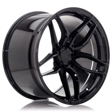 Forged Rim Concaver CVR3 21x10.5" (5 hole custom PCD) ET10-46, Platinum Black