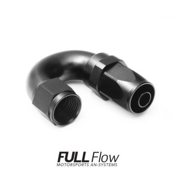 Nuke Performance Full Flow AN Hose End Fitting 180 Degree AN12