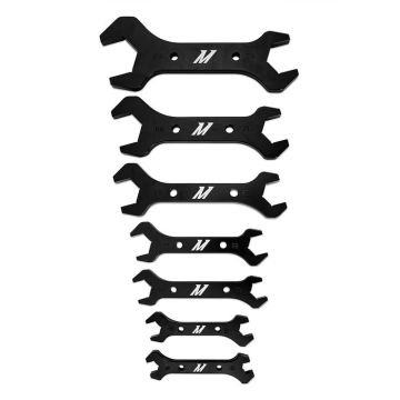 Mishimoto MMTL-ANSET-7D Wrench Set 7pc. 0 to 0 (Black Anodized)